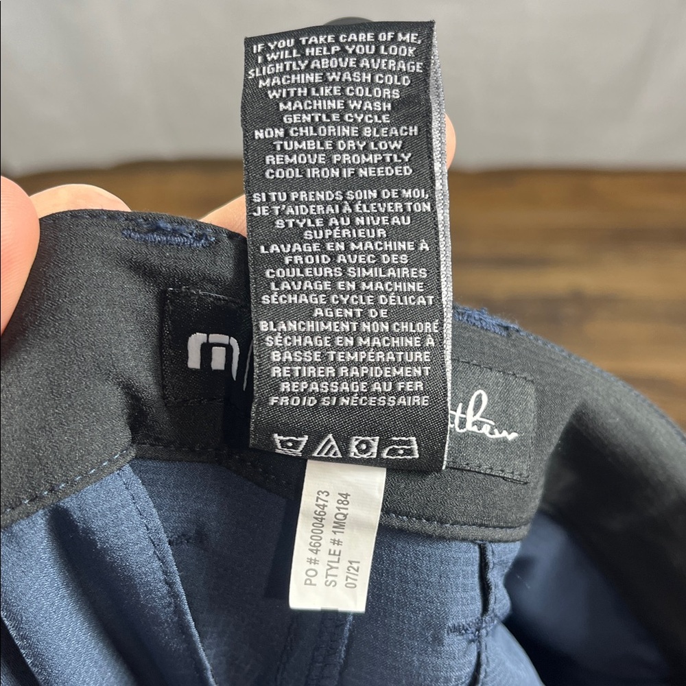 Travis Mathew Right On Time Golf‎ Pants 2020 in 4Navy. - Picture 11 of 11